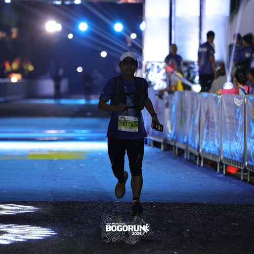 Race photo from BOGORUN 2026