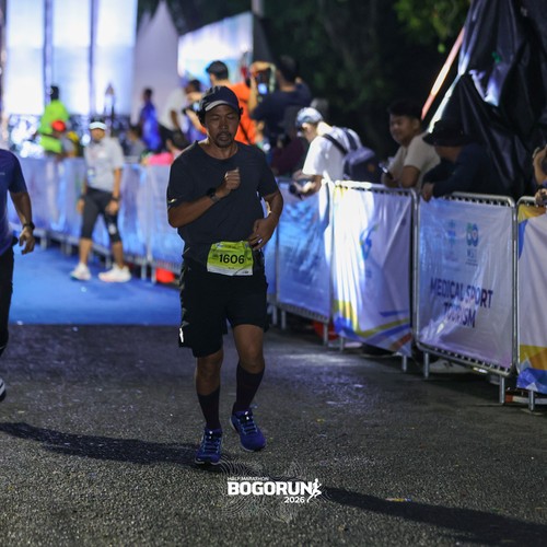 Race photo from BOGORUN 2026