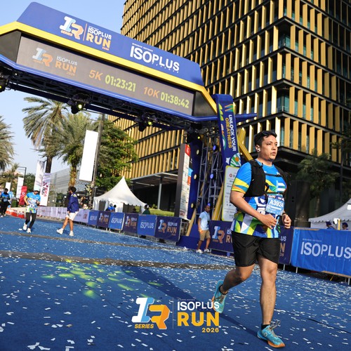 Race photo from ISOPLUS RUN 2026 - JAKARTA
