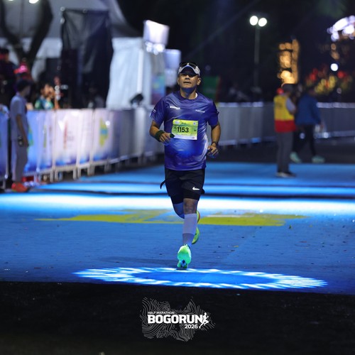 Race photo from BOGORUN 2026