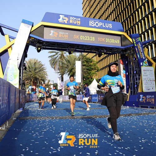 Race photo from ISOPLUS RUN 2026 - JAKARTA