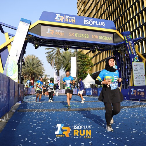 Race photo from ISOPLUS RUN 2026 - JAKARTA