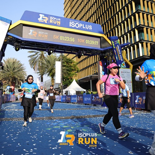 Race photo from ISOPLUS RUN 2026 - JAKARTA