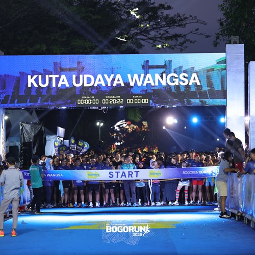 Race photo from BOGORUN 2026