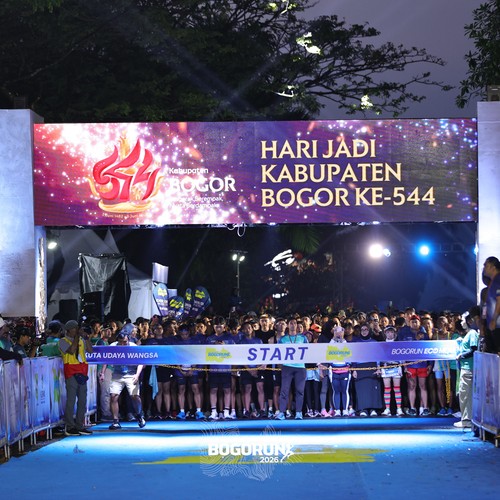 Race photo from BOGORUN 2026