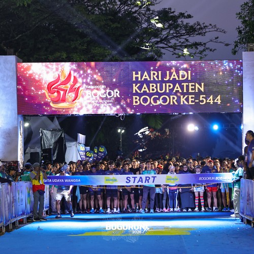 Race photo from BOGORUN 2026