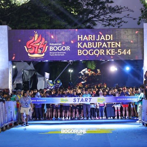 Race photo from BOGORUN 2026