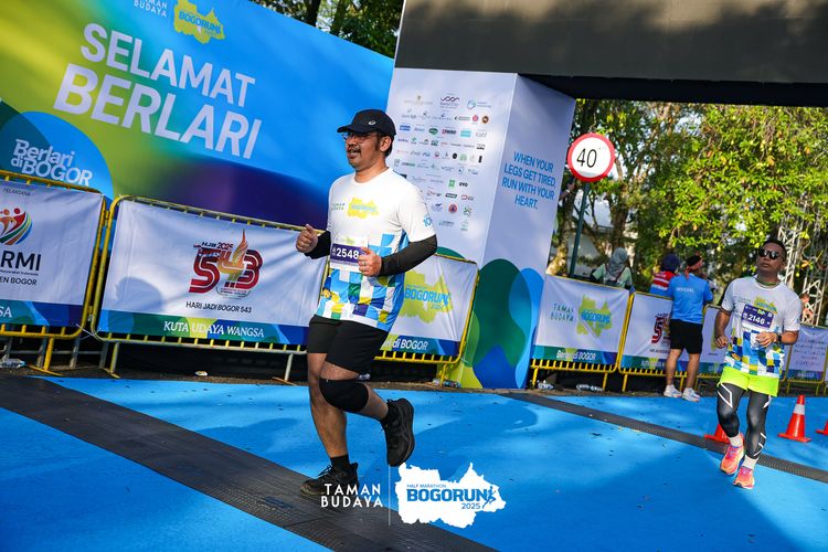 Race photo from Taman Budaya x BOGORUN 2025