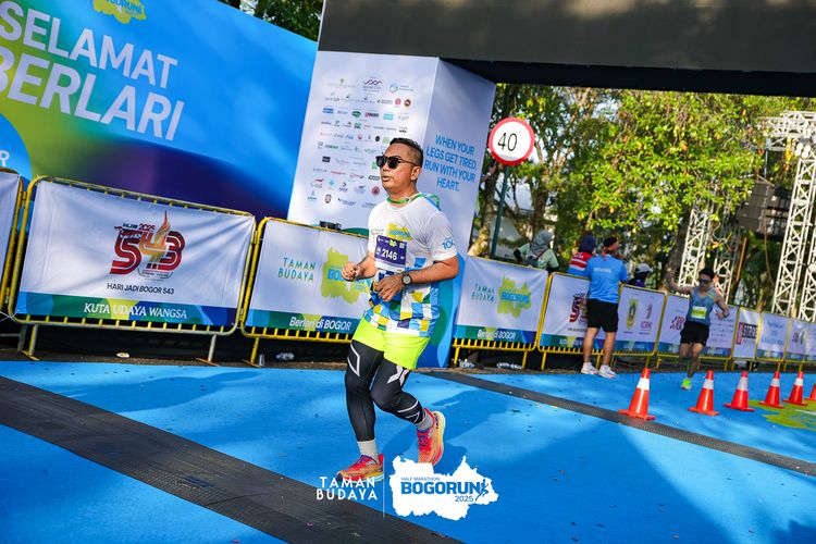 Race photo from Taman Budaya x BOGORUN 2025