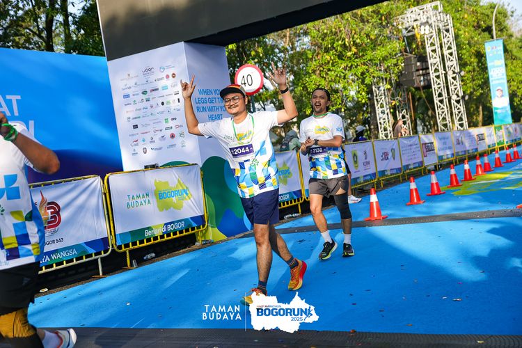 Race photo from Taman Budaya x BOGORUN 2025