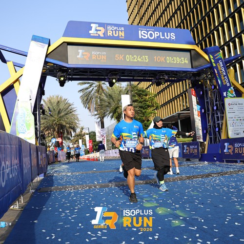 Race photo from ISOPLUS RUN 2026 - JAKARTA