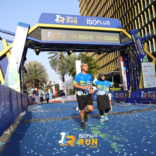 Race photo from ISOPLUS RUN 2026 - JAKARTA