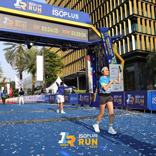 Race photo from ISOPLUS RUN 2026 - JAKARTA