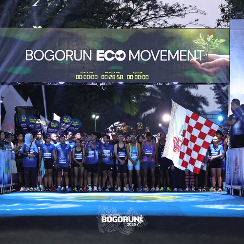 Race photo from BOGORUN 2026