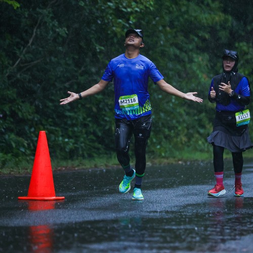 Race photo from Belitung Multisport Festival