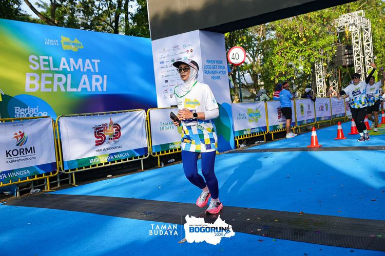 Race photo from Taman Budaya x BOGORUN 2025