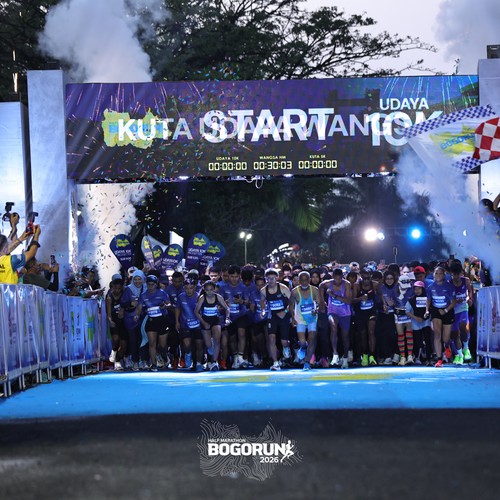 Race photo from BOGORUN 2026