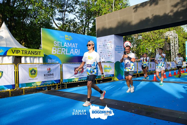 Race photo from Taman Budaya x BOGORUN 2025