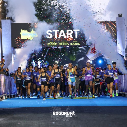 Race photo from BOGORUN 2026