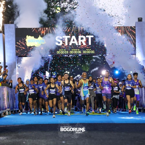Race photo from BOGORUN 2026