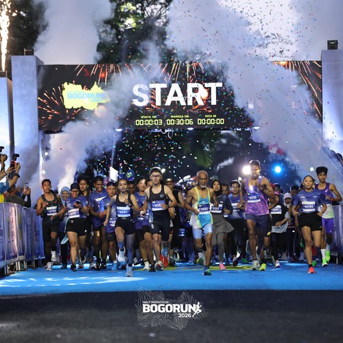 Race photo from BOGORUN 2026