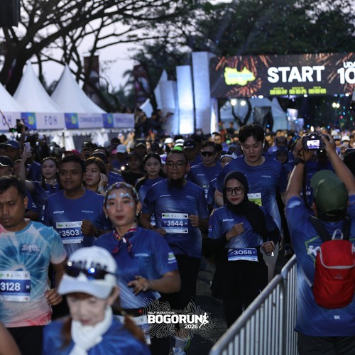 Race photo from BOGORUN 2026