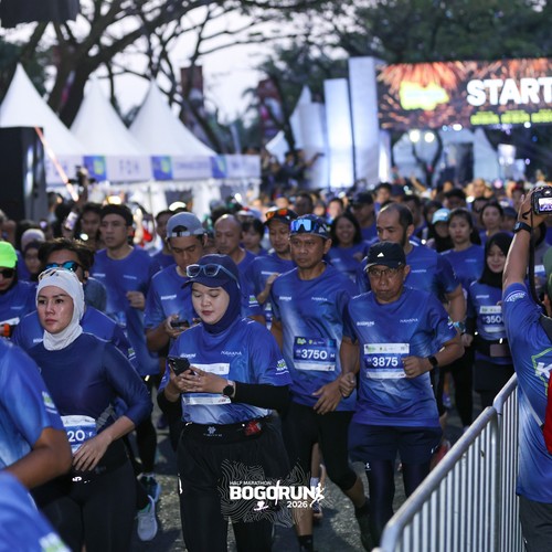 Race photo from BOGORUN 2026