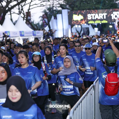 Race photo from BOGORUN 2026