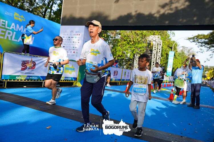 Race photo from Taman Budaya x BOGORUN 2025