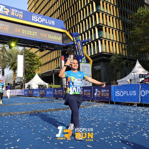 Race photo from ISOPLUS RUN 2026 - JAKARTA