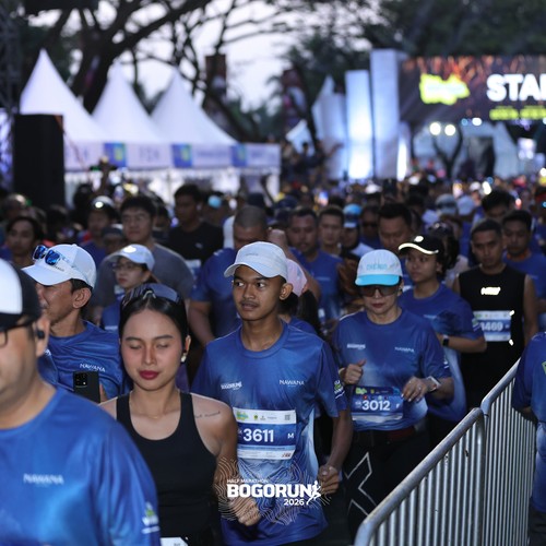 Race photo from BOGORUN 2026
