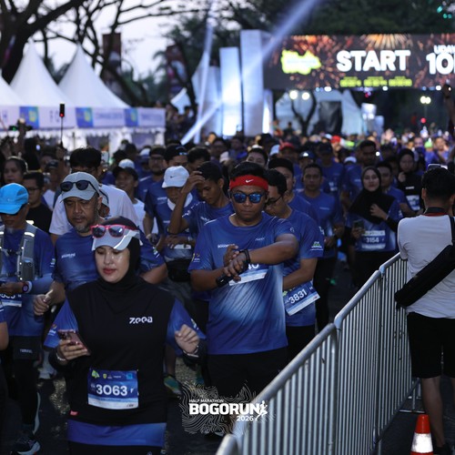 Race photo from BOGORUN 2026