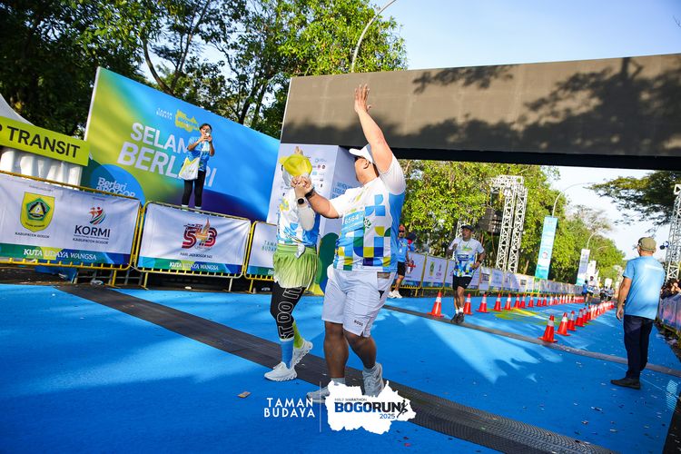 Race photo from Taman Budaya x BOGORUN 2025