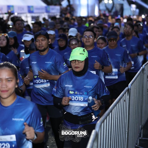 Race photo from BOGORUN 2026