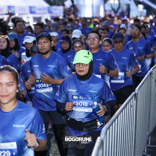 Race photo from BOGORUN 2026