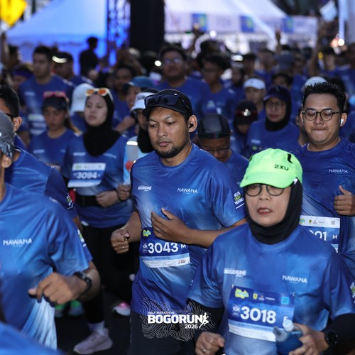 Race photo from BOGORUN 2026