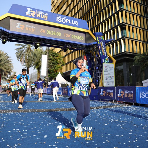 Race photo from ISOPLUS RUN 2026 - JAKARTA
