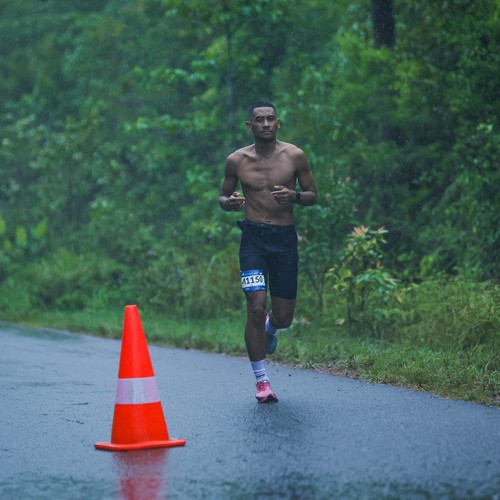 Race photo from Belitung Multisport Festival