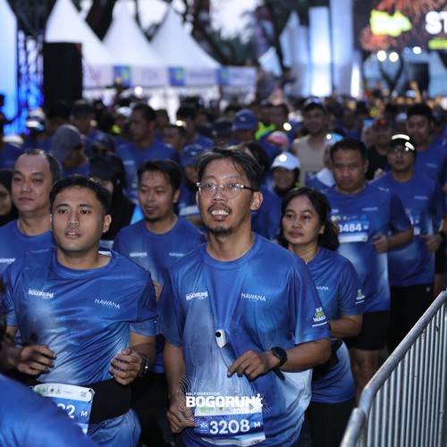 Race photo from BOGORUN 2026