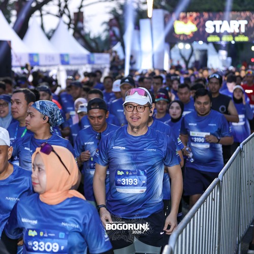 Race photo from BOGORUN 2026