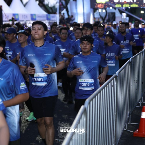 Race photo from BOGORUN 2026