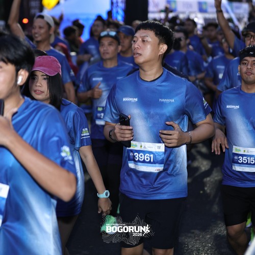 Race photo from BOGORUN 2026