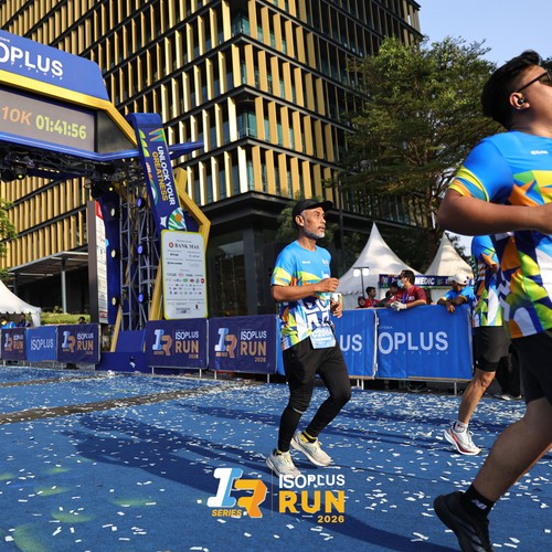 Race photo from ISOPLUS RUN 2026 - JAKARTA