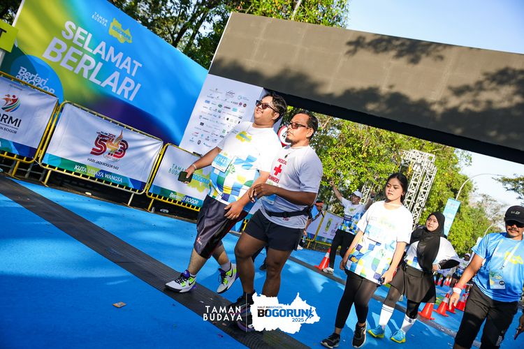 Race photo from Taman Budaya x BOGORUN 2025