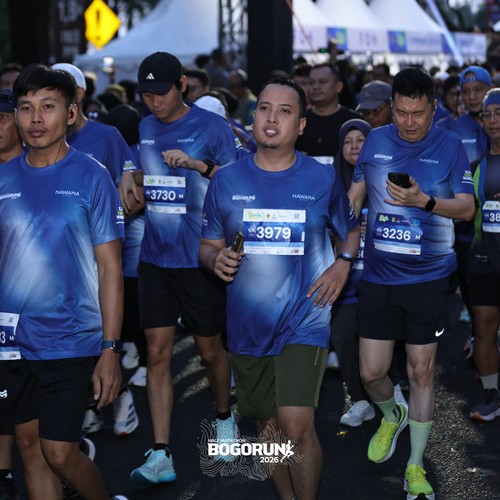 Race photo from BOGORUN 2026