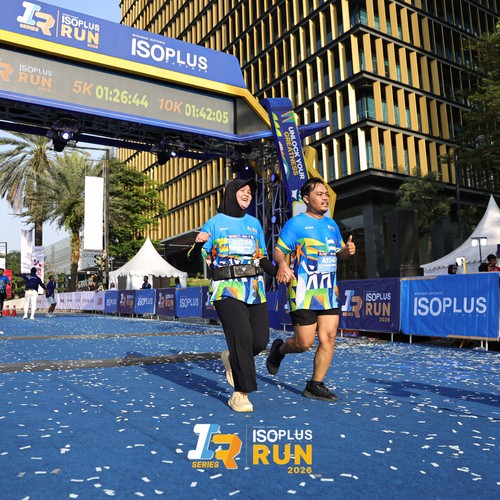 Race photo from ISOPLUS RUN 2026 - JAKARTA