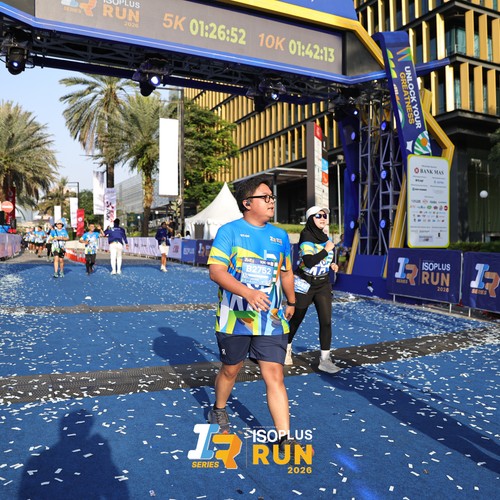 Race photo from ISOPLUS RUN 2026 - JAKARTA