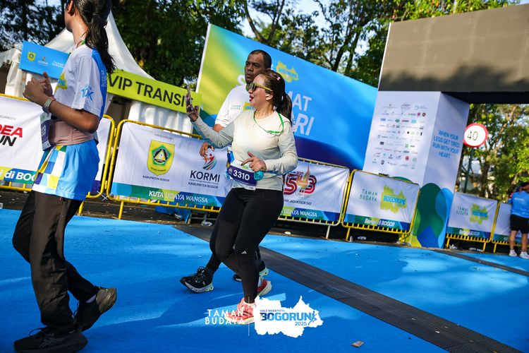 Race photo from Taman Budaya x BOGORUN 2025