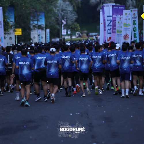 Race photo from BOGORUN 2026