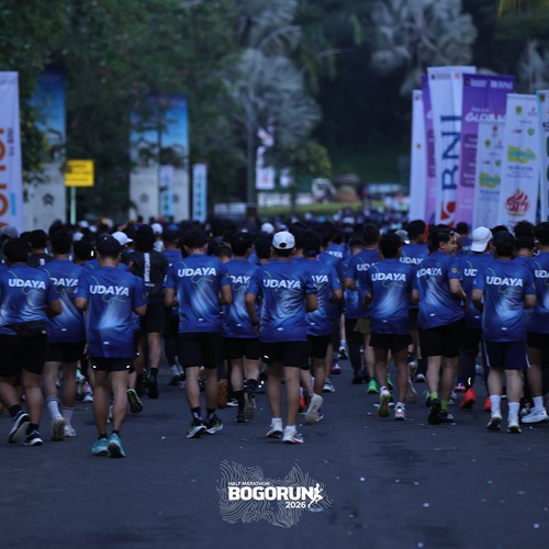 Race photo from BOGORUN 2026